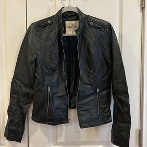 Hollister Leather Jacket